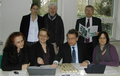 Das Foto zeigt das Umweltteam des Berufskollegs bei der Revalidierung 2010